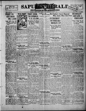 Sapulpa Herald (Sapulpa, Okla.), Vol. 10, No. 107, Ed. 1 Wednesday, January 7, 1925