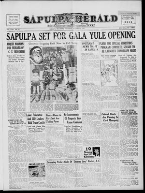 Sapulpa Herald (Sapulpa, Okla.), Vol. 23, No. 78, Ed. 1 Thursday, December 2, 1937