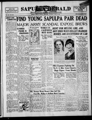 Sapulpa Herald (Sapulpa, Okla.), Vol. 20, No. 249, Ed. 1 Saturday, June 23, 1934