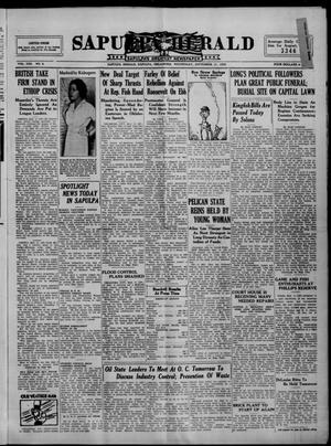 Sapulpa Herald (Sapulpa, Okla.), Vol. 22, No. 8, Ed. 1 Wednesday, September 11, 1935
