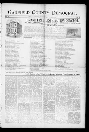 Primary view of object titled 'Garfield County Democrat. (Enid, Okla.), Vol. 2, No. 19, Ed. 1 Thursday, April 20, 1899'.