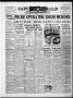 Thumbnail image of item number 1 in: 'Sapulpa Herald (Sapulpa, Okla.), Vol. 20, No. 71, Ed. 1 Thursday, November 23, 1933'.