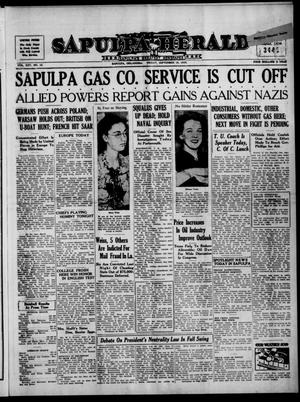 Sapulpa Herald (Sapulpa, Okla.), Vol. 25, No. 12, Ed. 1 Friday, September 15, 1939
