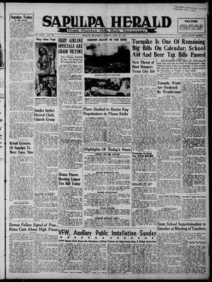 Sapulpa Herald (Sapulpa, Okla.), Vol. 32, No. 196, Ed. 1 Tuesday, April 22, 1947