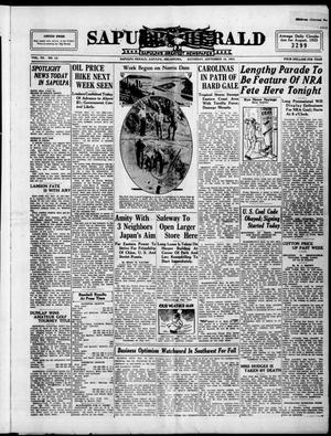 Sapulpa Herald (Sapulpa, Okla.), Vol. 20, No. 13, Ed. 1 Saturday, September 16, 1933