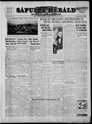Sapulpa Herald (Sapulpa, Okla.), Vol. 26, No. 34, Ed. 1 Friday, October 11, 1940