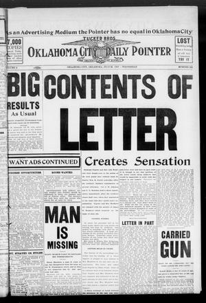 Oklahoma City Daily Pointer (Oklahoma City, Okla.), Vol. 2, No. 161, Ed. 1 Wednesday, July 24, 1907