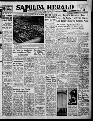 Sapulpa Herald (Sapulpa, Okla.), Vol. 30, No. 233, Ed. 1 Tuesday, June 5, 1945