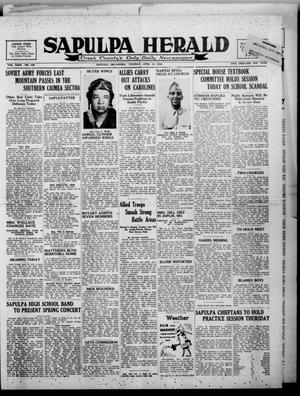 Sapulpa Herald (Sapulpa, Okla.), Vol. 29, No. 194, Ed. 1 Tuesday, April 18, 1944