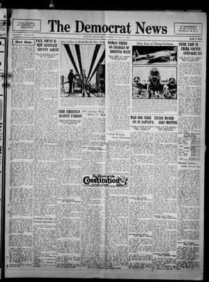 The Democrat News (Sapulpa, Okla.), Vol. 24, No. 38, Ed. 1 Thursday, August 1, 1935