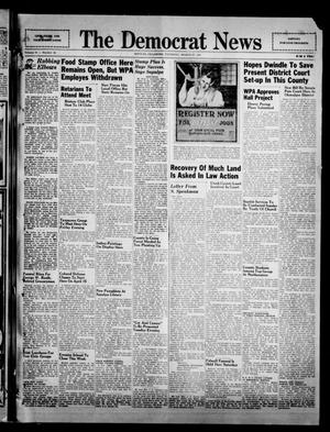 The Democrat News (Sapulpa, Okla.), Vol. 30, No. 20, Ed. 1 Thursday, March 27, 1941
