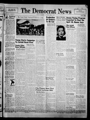 The Democrat News (Sapulpa, Okla.), Vol. 30, No. 21, Ed. 1 Thursday, April 3, 1941