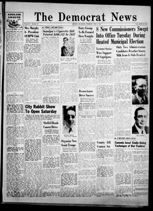 The Democrat News (Sapulpa, Okla.), Vol. 38, No. 21, Ed. 1 Thursday, April 8, 1948