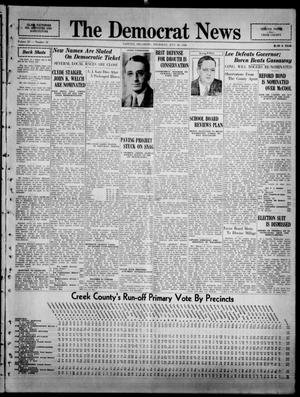 The Democrat News (Sapulpa, Okla.), Vol. 25, No. 38, Ed. 1 Thursday, July 30, 1936