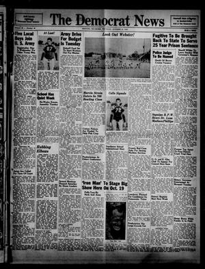 Primary view of object titled 'The Democrat News (Sapulpa, Okla.), Vol. 29, No. 48, Ed. 1 Thursday, October 10, 1940'.