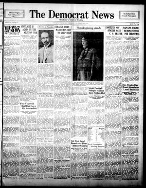 Primary view of object titled 'The Democrat News (Sapulpa, Okla.), Vol. 21, No. 1, Ed. 1 Thursday, November 20, 1930'.