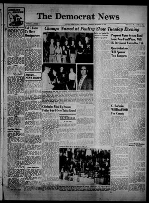 The Democrat News (Sapulpa, Okla.), Vol. 44, No. 4, Ed. 1 Thursday, November 25, 1954