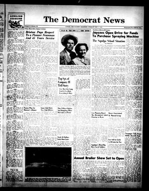 Primary view of object titled 'The Democrat News (Sapulpa, Okla.), Vol. 41, No. 28, Ed. 1 Thursday, May 17, 1951'.