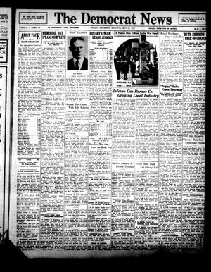 Primary view of object titled 'The Democrat News (Sapulpa, Okla.), Vol. 22, No. 28, Ed. 1 Thursday, May 25, 1933'.