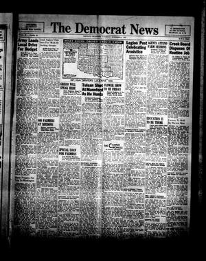 The Democrat News (Sapulpa, Okla.), Vol. 26, No. 52, Ed. 1 Thursday, November 4, 1937