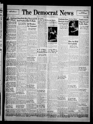 The Democrat News (Sapulpa, Okla.), Vol. 30, No. 43, Ed. 1 Thursday, September 4, 1941