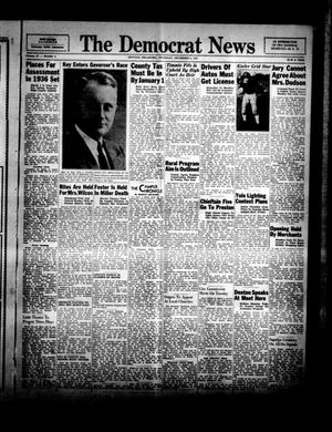 The Democrat News (Sapulpa, Okla.), Vol. 27, No. 5, Ed. 1 Thursday, December 9, 1937