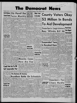 The Democrat News (Sapulpa, Okla.), Vol. 58, No. 18, Ed. 1 Tuesday, February 28, 1967