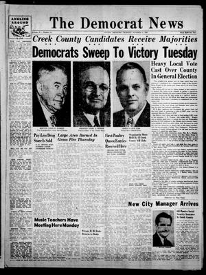 Primary view of object titled 'The Democrat News (Sapulpa, Okla.), Vol. 38, No. 51, Ed. 1 Thursday, November 4, 1948'.
