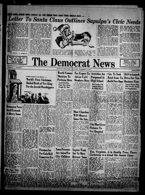 The Democrat News (Sapulpa, Okla.), Vol. 37, No. 5, Ed. 1 Thursday, December 19, 1946