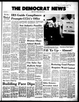 The Democrat News (Sapulpa, Okla.), Vol. 64, No. 29, Ed. 1 Tuesday, May 15, 1973