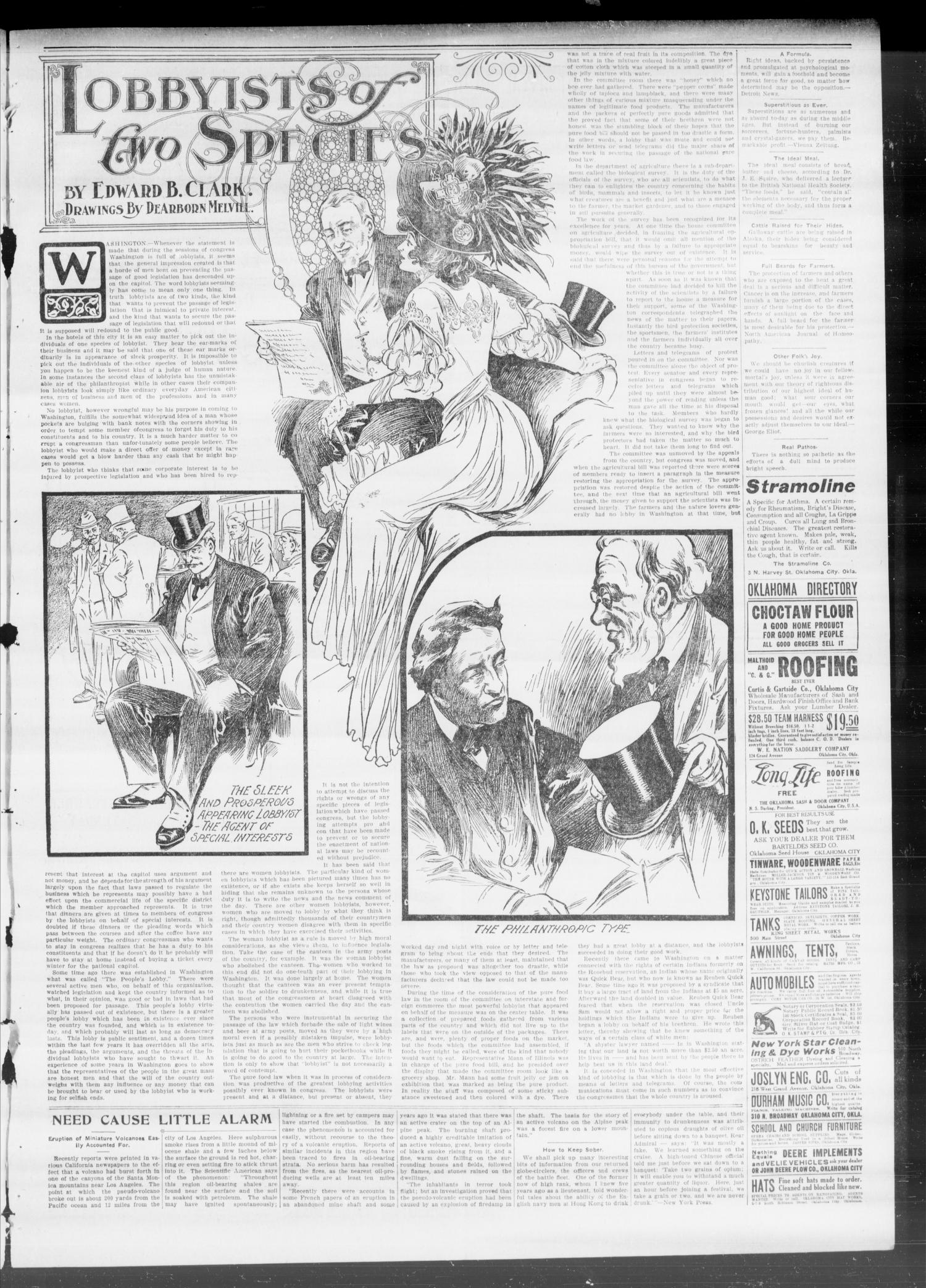 Norman Democrat--Topic. (Norman, Okla.), Vol. 17, No. 36, Ed. 1 Friday, March 26, 1909
                                                
                                                    [Sequence #]: 3 of 8
                                                