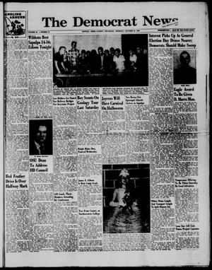 Primary view of object titled 'The Democrat News (Sapulpa, Okla.), Vol. 48, No. 52, Ed. 1 Thursday, October 23, 1958'.