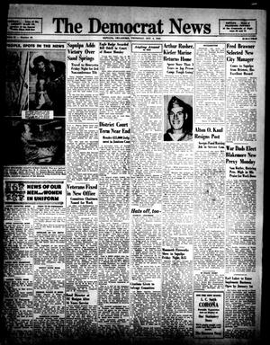 The Democrat News (Sapulpa, Okla.), Vol. 34, No. 48, Ed. 1 Thursday, October 4, 1945