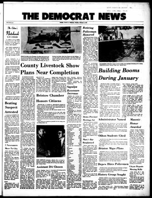 The Democrat News (Sapulpa, Okla.), Vol. 64, No. 15, Ed. 1 Tuesday, February 6, 1973