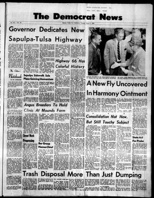 Primary view of object titled 'The Democrat News (Sapulpa, Okla.), Vol. 60, No. 40, Ed. 1 Tuesday, August 5, 1969'.