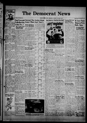 The Democrat News (Sapulpa, Okla.), Vol. 42, No. 48, Ed. 2 Thursday, October 2, 1952