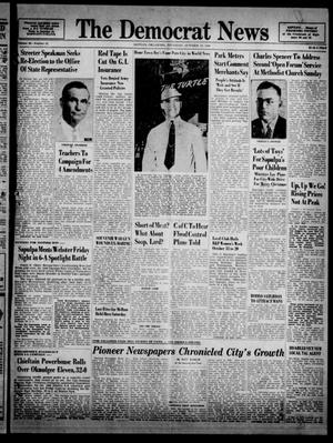 The Democrat News (Sapulpa, Okla.), Vol. 36, No. 48, Ed. 1 Thursday, October 10, 1946