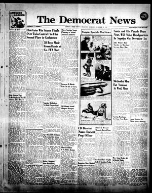 The Democrat News (Sapulpa, Okla.), Vol. 47, No. 5, Ed. 1 Thursday, November 29, 1956