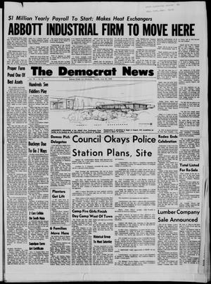 Primary view of object titled 'The Democrat News (Sapulpa, Okla.), Vol. 58, No. 87, Ed. 1 Tuesday, June 25, 1968'.