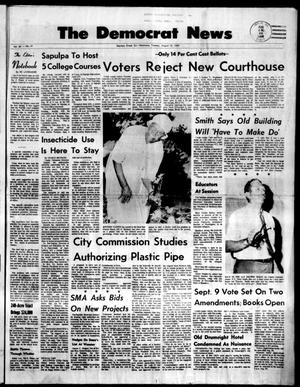 The Democrat News (Sapulpa, Okla.), Vol. 60, No. 41, Ed. 1 Tuesday, August 12, 1969