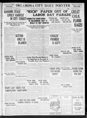 Oklahoma City Daily Pointer (Oklahoma City, Okla.), Vol. 4, No. 173, Ed. 1 Wednesday, August 18, 1909
