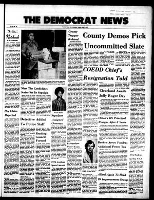 The Democrat News (Sapulpa, Okla.), Vol. 63, No. 30, Ed. 1 Tuesday, May 23, 1972