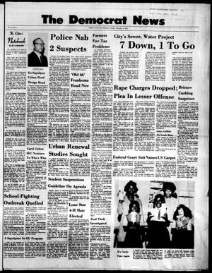 The Democrat News (Sapulpa, Okla.), Vol. 62, No. 1, Ed. 1 Tuesday, November 3, 1970