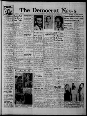 Primary view of object titled 'The Democrat News (Sapulpa, Okla.), Vol. 50, No. 49, Ed. 1 Thursday, September 29, 1960'.