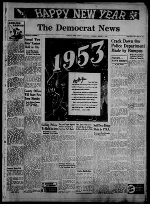 The Democrat News (Sapulpa, Okla.), Vol. 43, No. 9, Ed. 1 Thursday, January 1, 1953