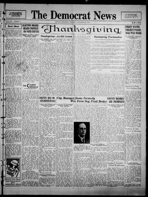 The Democrat News (Sapulpa, Okla.), Vol. 26, No. 3, Ed. 1 Thursday, November 26, 1936