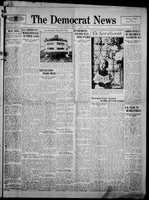 Primary view of object titled 'The Democrat News (Sapulpa, Okla.), Vol. 24, No. 23, Ed. 1 Thursday, April 18, 1935'.