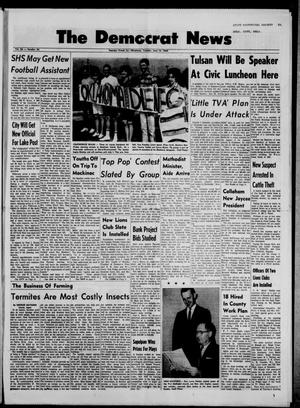 Primary view of object titled 'The Democrat News (Sapulpa, Okla.), Vol. 56, No. 35, Ed. 1 Tuesday, June 15, 1965'.