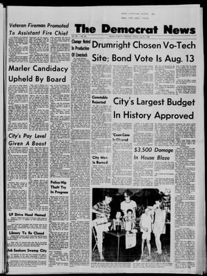 The Democrat News (Sapulpa, Okla.), Vol. 58, No. 91, Ed. 1 Tuesday, July 23, 1968