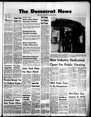 Primary view of object titled 'The Democrat News (Sapulpa, Okla.), Vol. 61, No. 8, Ed. 1 Tuesday, December 23, 1969'.